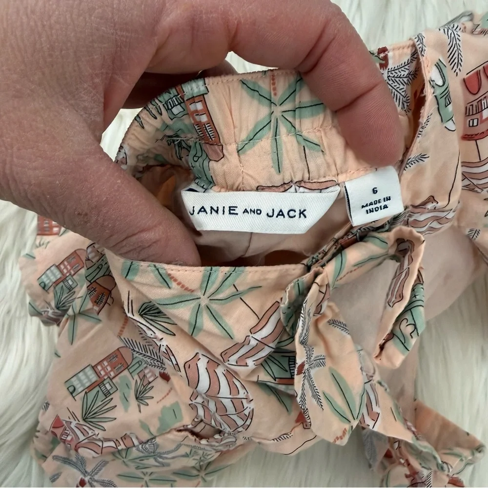 Janie and Jack - 4 spring / summer Dress Bundle - Size 6 - Picture 8 of 16